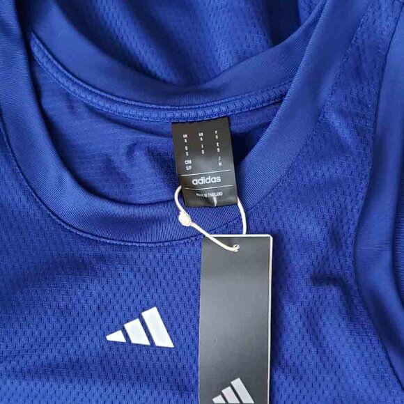 Adidas Legends Tank Top Blue Men's Size Small - Picture 3 of 3